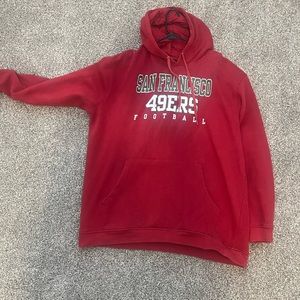 Men’s XXL Tall 2XLT 49ers Sweatshirt. Only worn a once, in perfect condition.